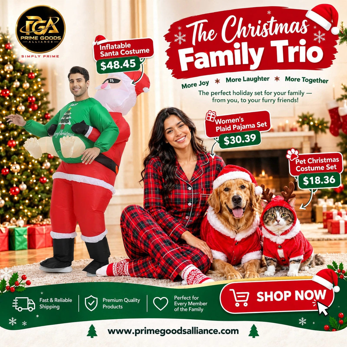 Christmas Family Trio