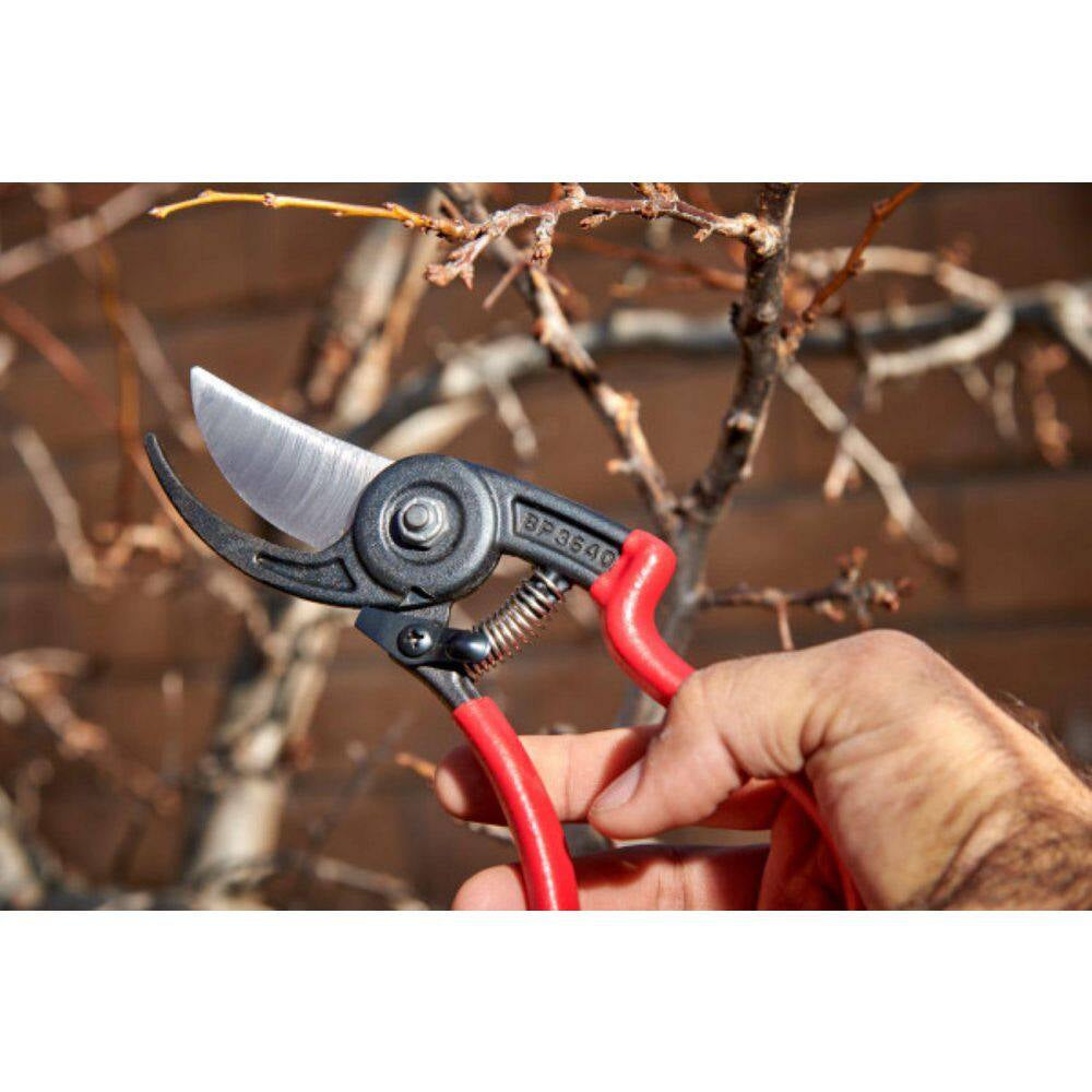 Ergoaction 2.875 In. High Carbon Steel Blade with Full Steel Core Handles Bypass Hand Pruner
