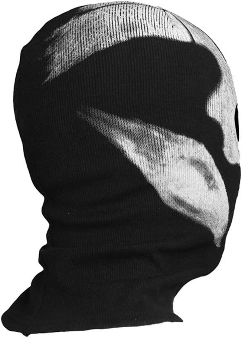 INN Fabric Ghost Mask Balaclava Skull Hood White
