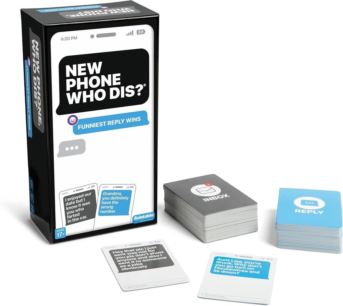 New Phone, Who Dis? Offline Text Message Party Game by Relatable