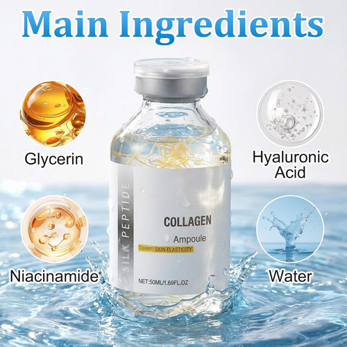 2PCS Peptide Lifting Ampoule - Collagen Peptide Intensive Lifting Serum, Korean anti Aging Serum, Smooths Wrinkles, Improves Elasticity, Moisturizes, Firms and Lifts