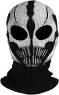 INN Fabric Ghost Mask Balaclava Skull Hood White