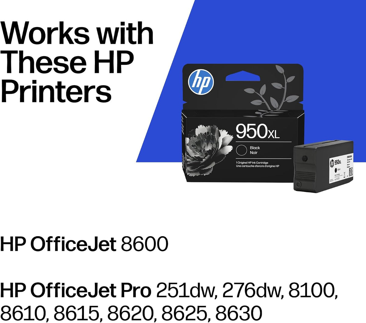 HP 950XL | Ink Cartridge | Black | CN045AN