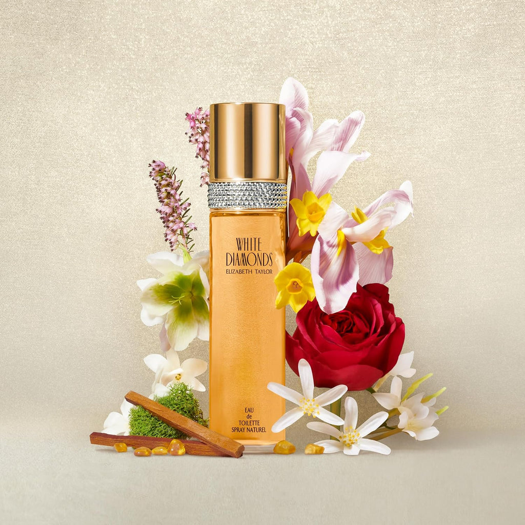 White Diamonds for Women Eau De Toilette Naturel Spray, 3.3 Fl Oz