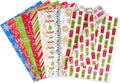 Christmas Tissue Paper, 100 Sheets Glossy Tissue Paper for Gift Bags and Wrapping, Colorful Gift Wraps for Christmas, Holiday, Xmas, New Year, Birthday, Crafts, Art Packaging,19.7X13.8