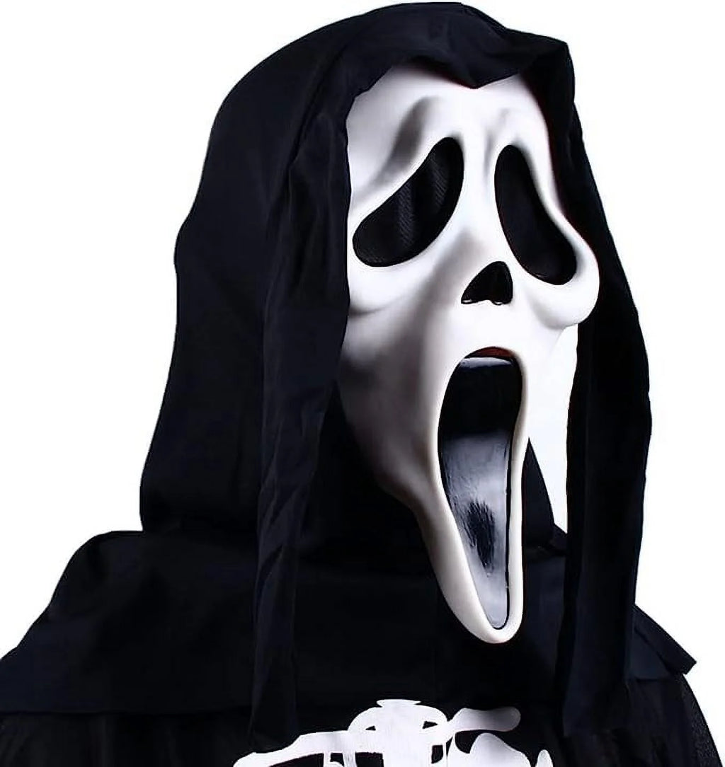 1Pc Skull Mask - Halloween Costume Spooky Face Cover