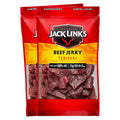 Teriyaki Beef Jerky - (2 Pack) 9 Oz Bag - Ready to Eat Protein Snacks - 11G Protein per Serving - Made with 100% Real Beef