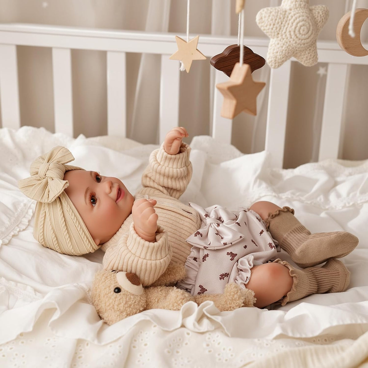 Reborn Baby Dolls Sunny - 17 Inch Cute Realistic Baby Doll