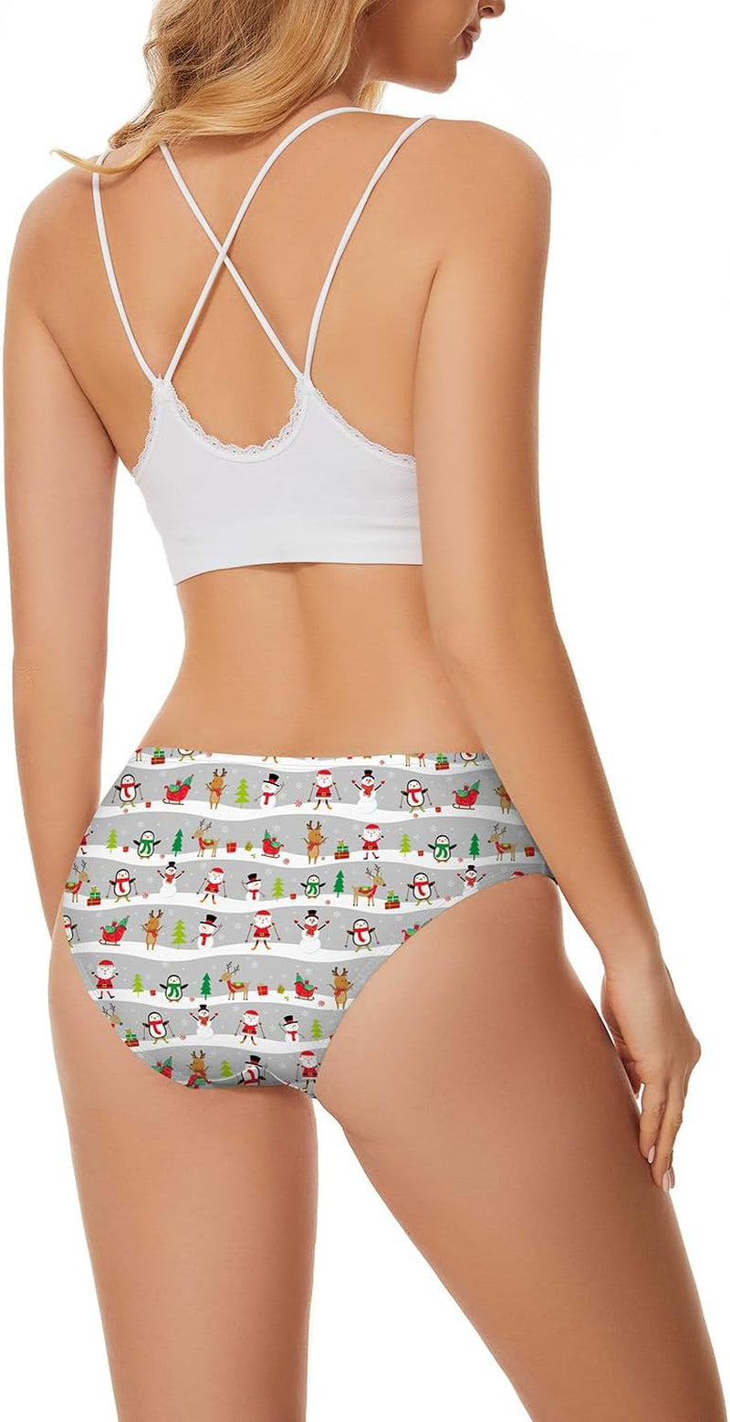 Christmas Underwear for Women Funny Holiday Panties Wife