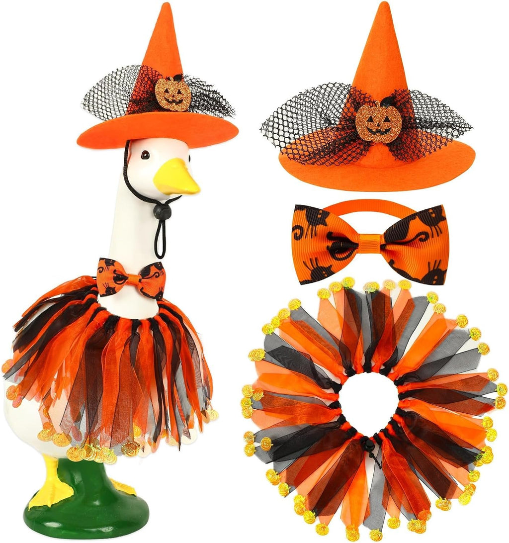 3Pcs Halloween Porch Goose Outfits, Porch Goose Halloween Costume