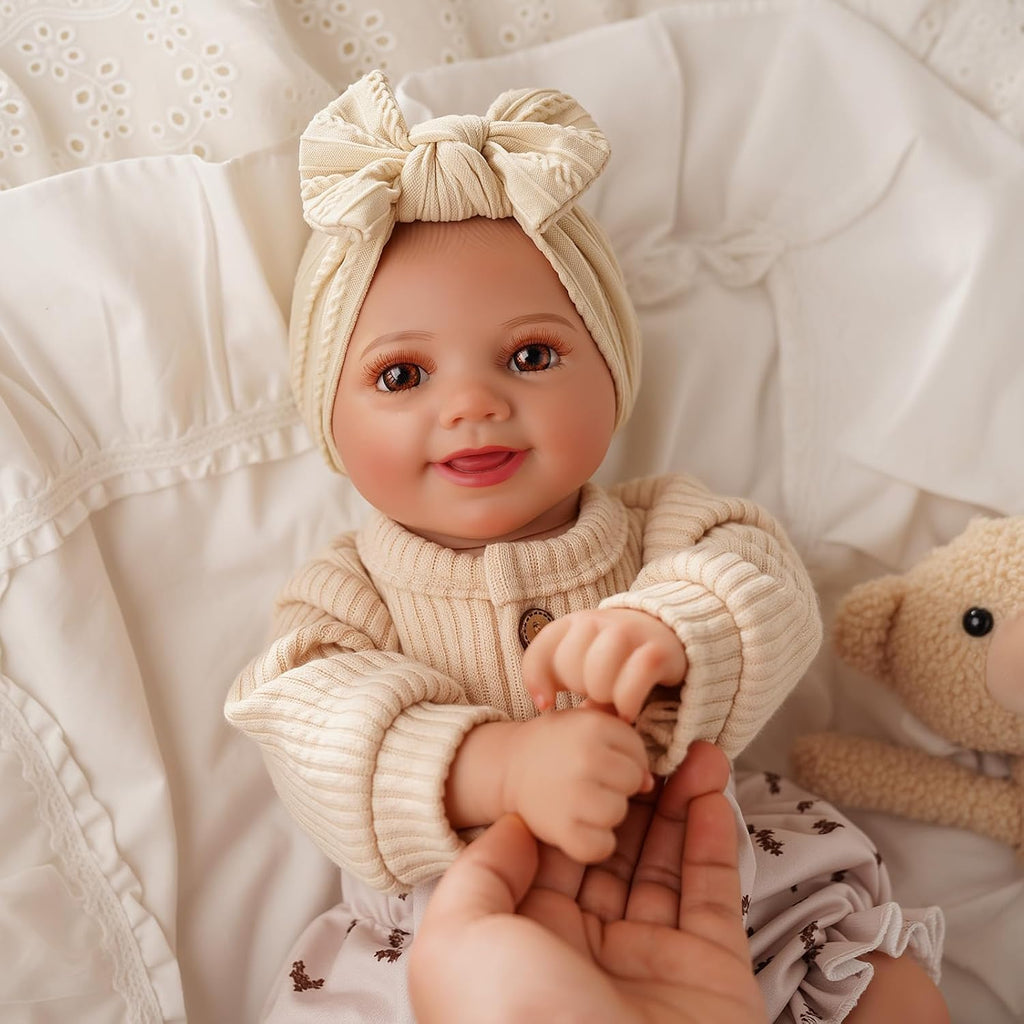 Reborn Baby Dolls Sunny - 17 Inch Cute Realistic Baby Doll