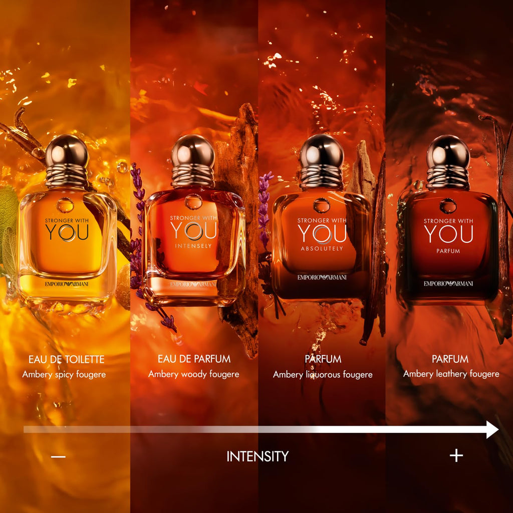 Armani Beauty Stronger with You Absolutely Parfum - Spicy Cologne for Men