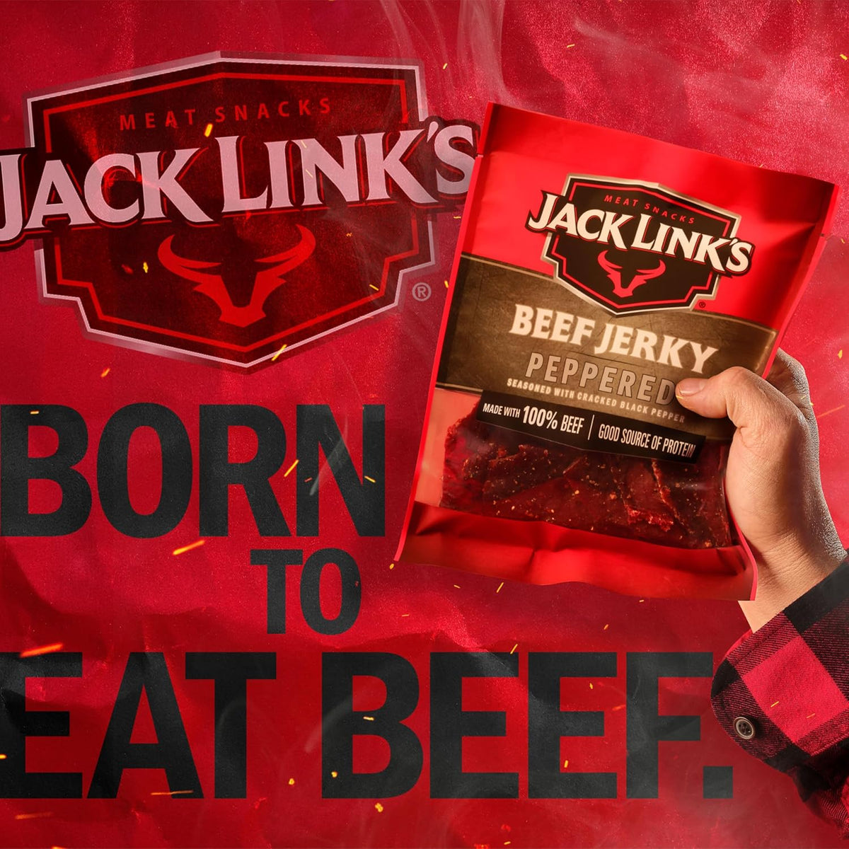 Beef Jerky - Peppered - 9 Oz (2 Pack)