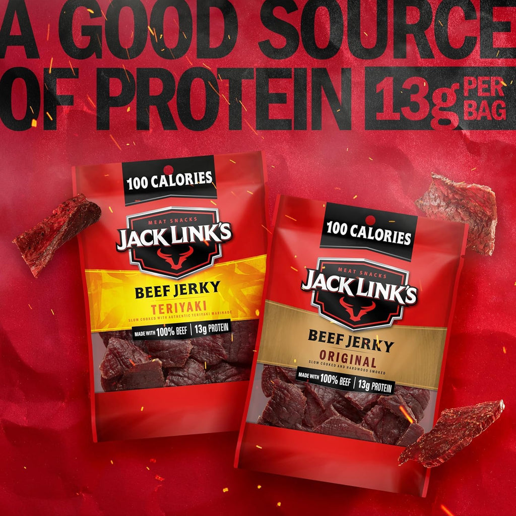 Beef Jerky Variety Pack - Original and Teriyaki - 9Pk 1.25Oz
