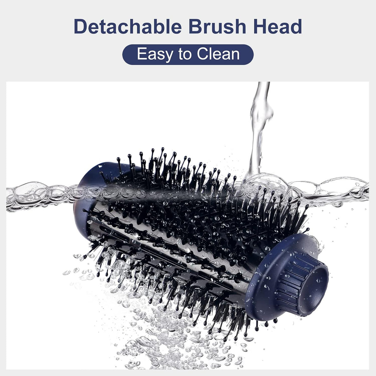 Hair Dryer Brush Set, Interchangeable 4-In-1 Blowout Brush Kit
