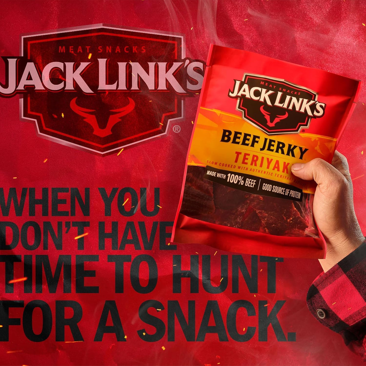 Teriyaki Beef Jerky Half Pounder - 8 Oz