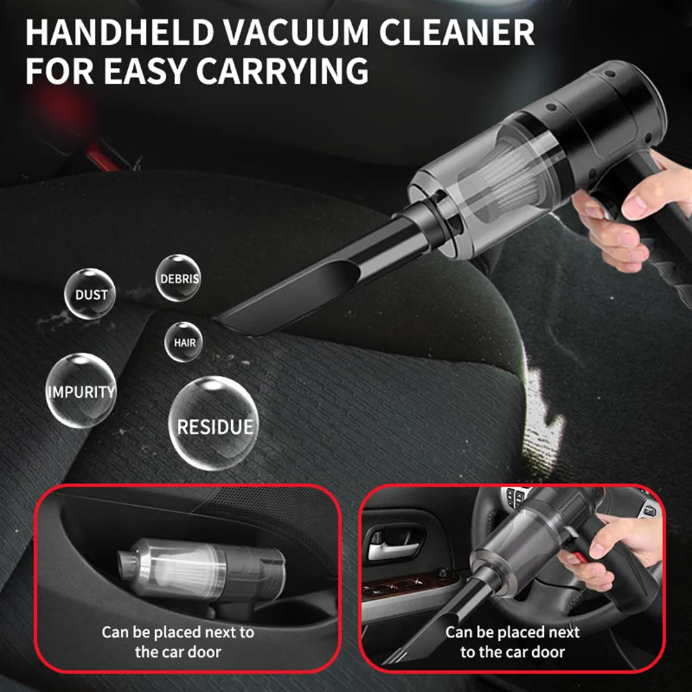 Portable Small Vacuum Cleaner for Multi Purpose Vehicles, Household Pump, Handheld Car Vacuum Cleaner