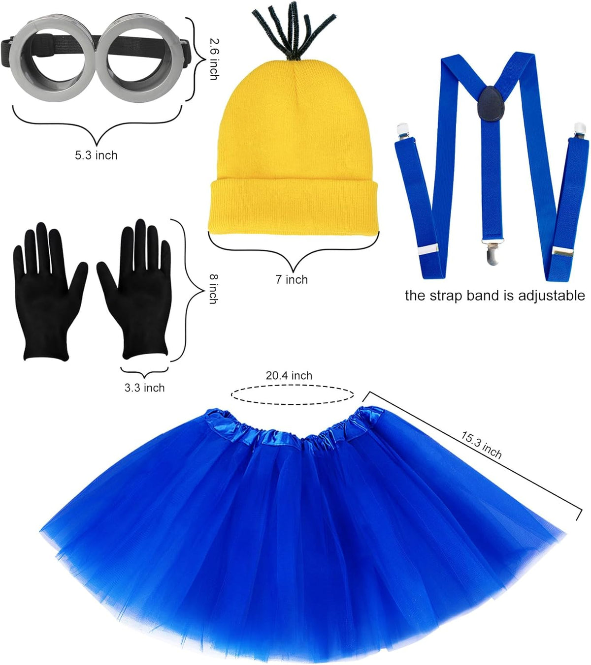 5 PCS Halloween Costumes for Women Adult,Halloween Cosplay Dress Up