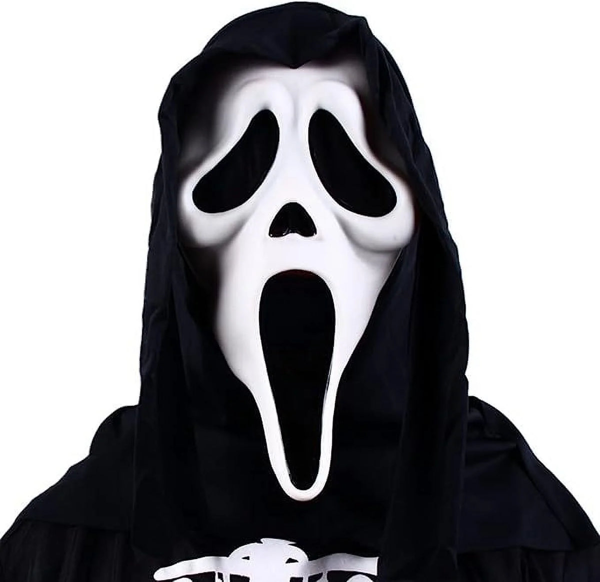 1Pc Skull Mask - Halloween Costume Spooky Face Cover
