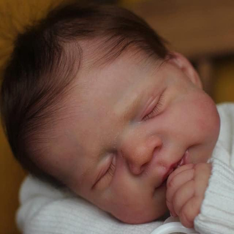 Reborn Baby Dolls Boy, 18 in Realistic Baby Doll Girl Lifelike Babys Doll Newborn Babies, Real Life Babys Reborn Dolls Cloth Body with Accessories