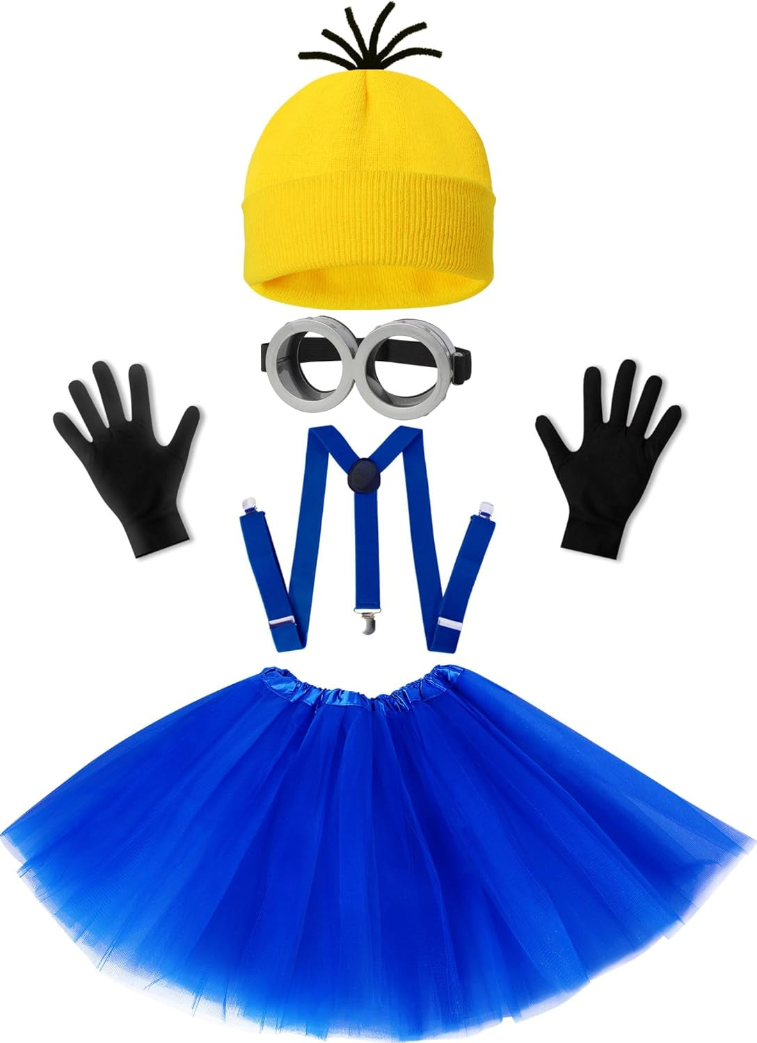 5 PCS Halloween Costumes for Women Adult,Halloween Cosplay Dress Up