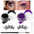Halloween Face Body Paint Kit, Professional Oil Based Face Painting for Witch Ursula Spider Skull Skeleton Clown Goth Costume Cosplay Stage SFX Makeup