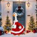 Christmas Mrs. Claus Goose Outfit Goose Costume Holiday Decor