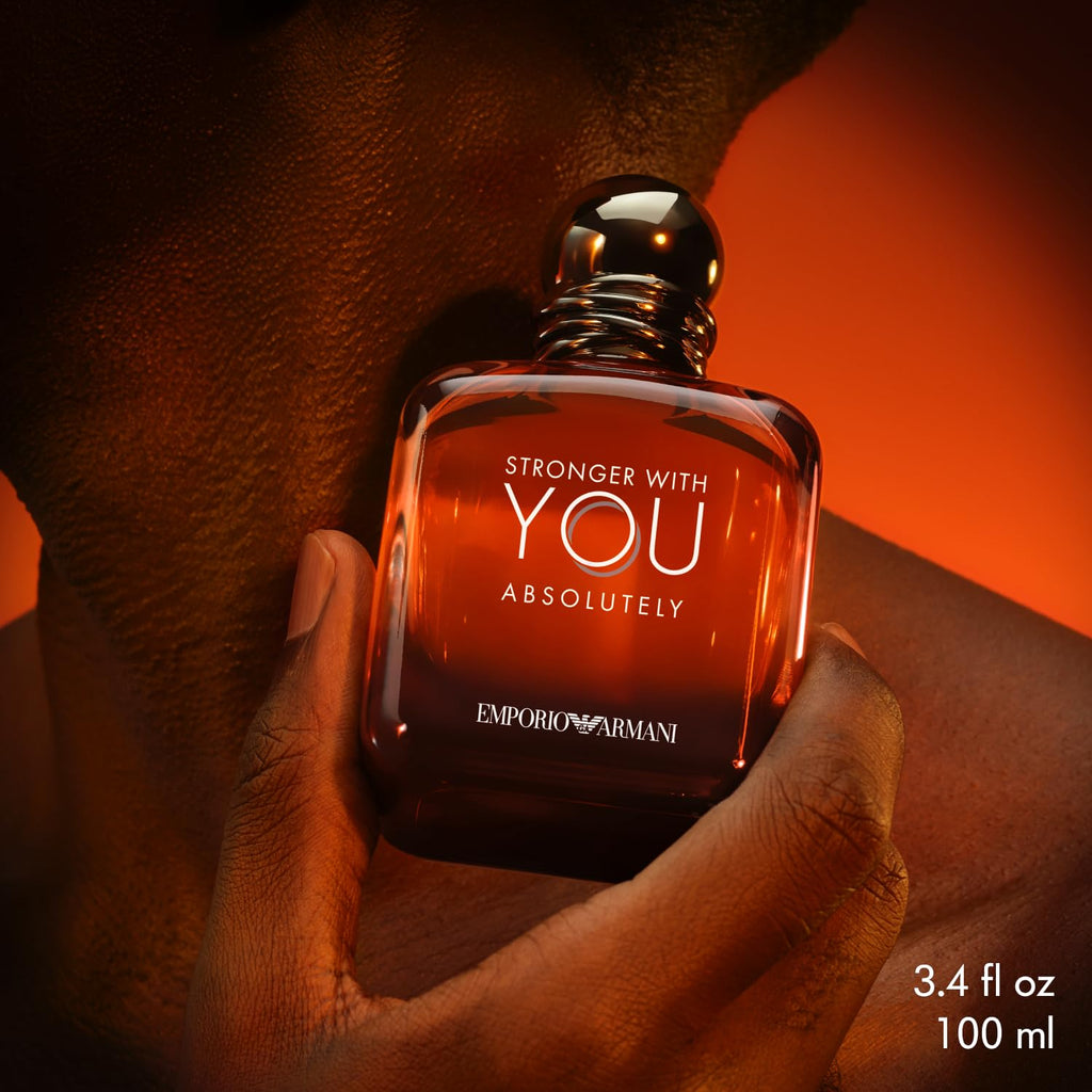 Armani Beauty Stronger with You Absolutely Parfum - Spicy Cologne for Men