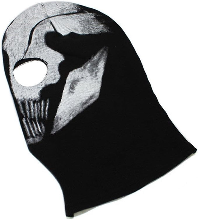 INN Fabric Ghost Mask Balaclava Skull Hood White