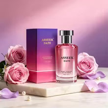 ASSEEK DATE Women's Eau de Parfum 80ml / 2.82 fl oz, Oriental Floral Scent with Pistachio Almond Jasmine Vanilla Notes, Long-Lasting Fragrance for Date & Gift