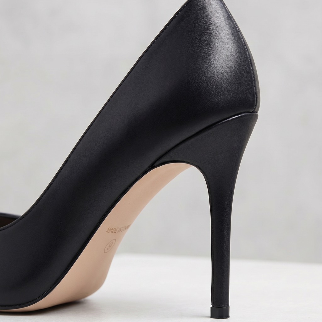 Elisabet Tang Women's Mixed-Media Pumps Pointed Toe High Heel