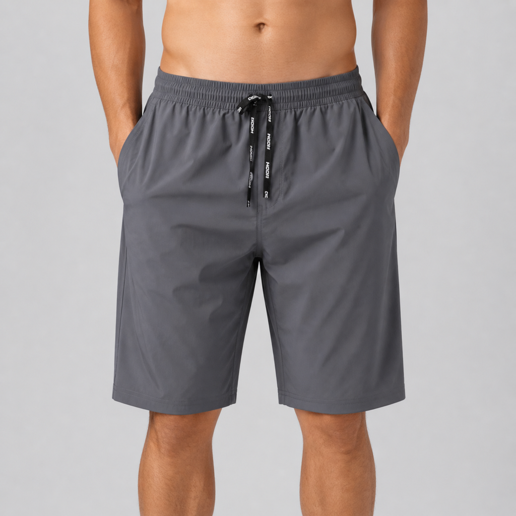 HODO Men's Premium Stretch Athletic Performance Shorts