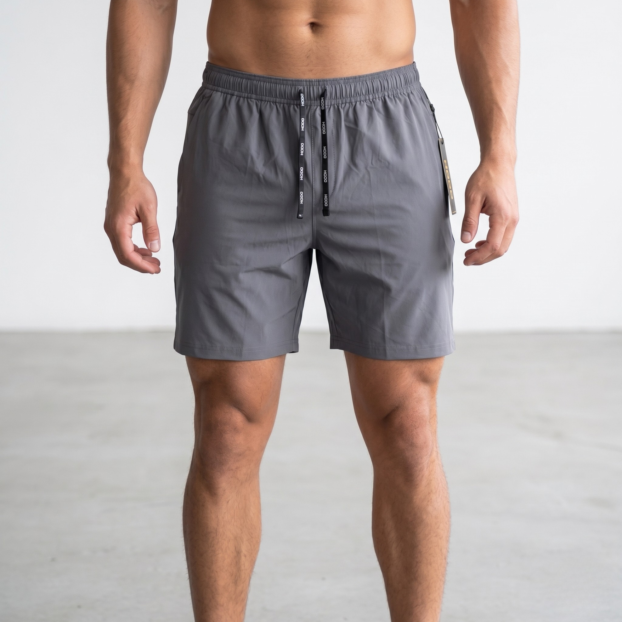 HODO Men's Premium Stretch Athletic Performance Shorts