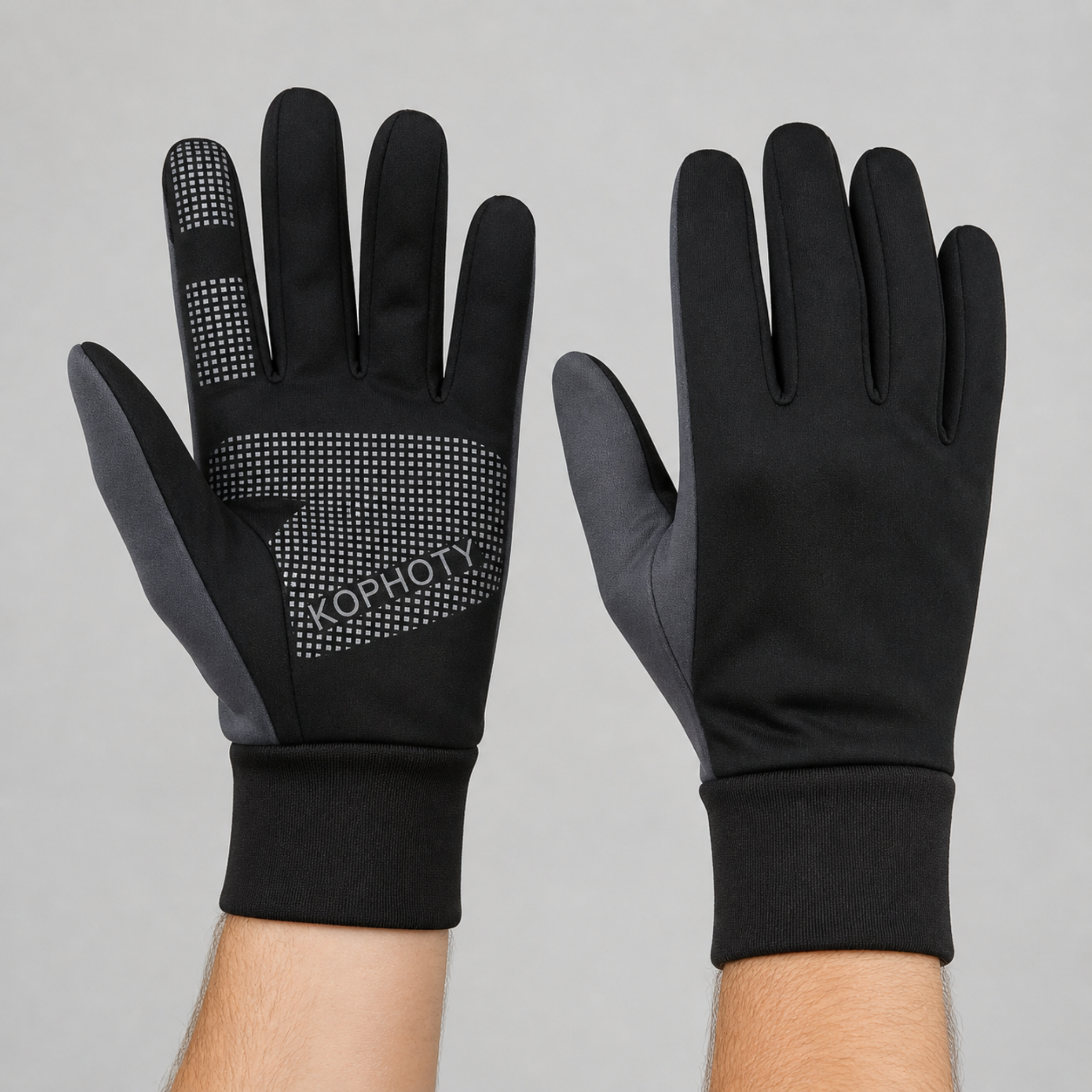 KOPHOTY Unisex Thermal Touchscreen Winter Gloves