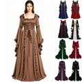 Renaissance Princess Dress for Women Medieval Costumes Victorian Regency Gown Halloween Cocktail Cinch Corset Dresses