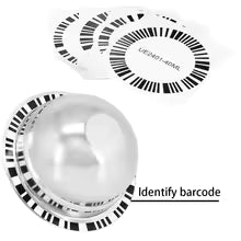 For Vertuo Stainless Steel Capsule Shell with Silicone Cover, 4 Barcode Stickers and a Circulating Powder Filter Are Included