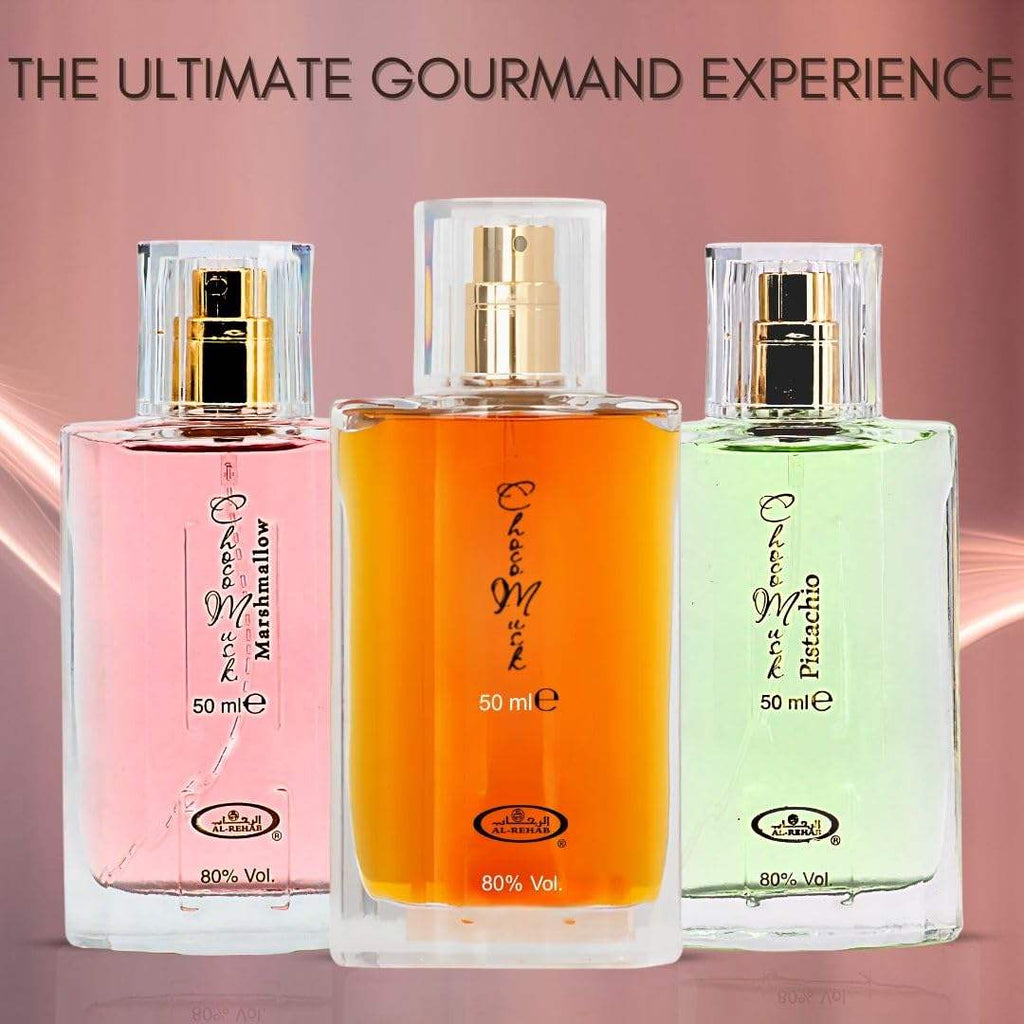 Rehab Choco Musk Perfume - Original & Marshmallow & Pistachio Eau De Parfum Spravs