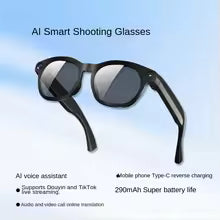 AI Intelligent High-definition 800W Live Video Recording Real-time Translation AI Conversation And Call Glasses New