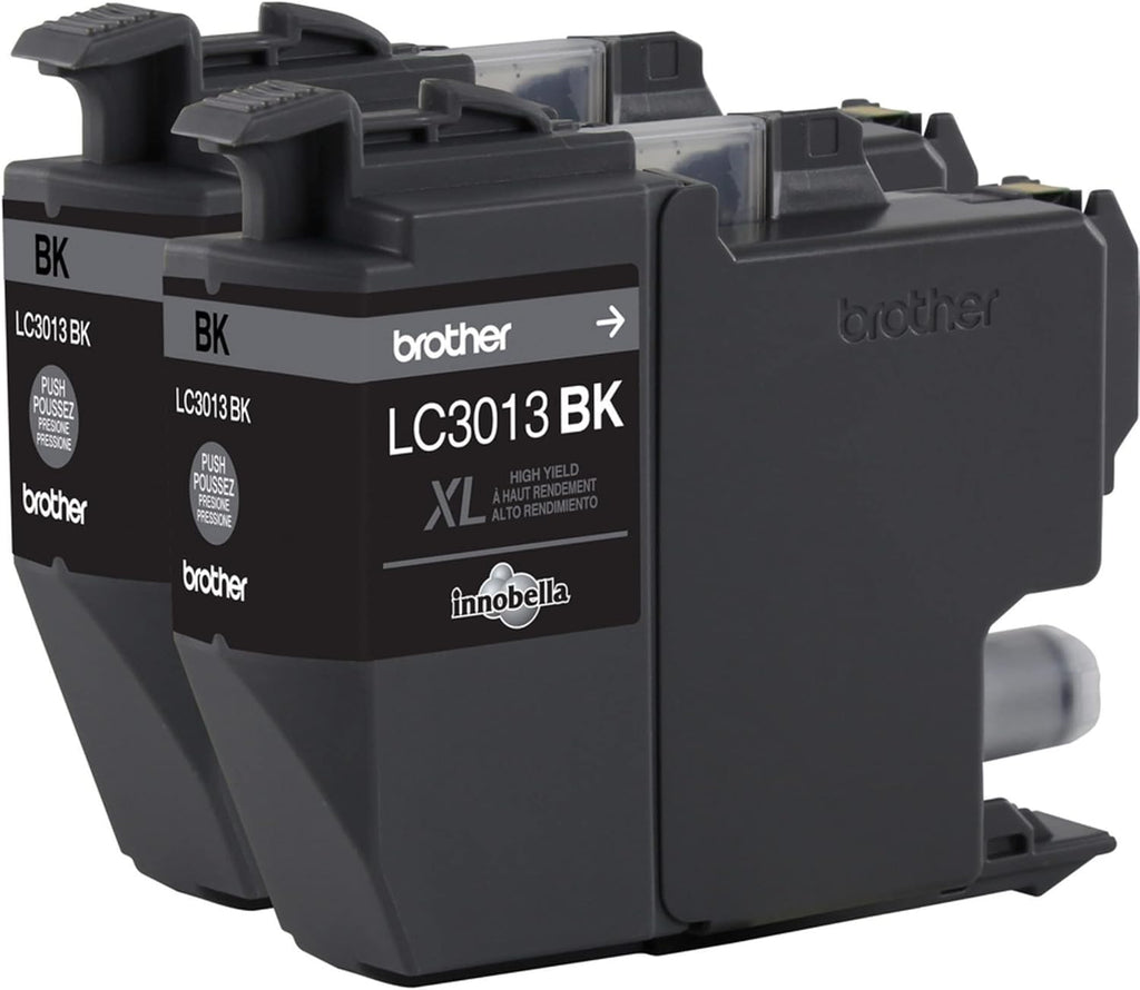 Genuine LC30132PKS 2-Pack High Yield Black Ink Cartridges, Page Yield up to 400 Pages/Cartridge, LC3013