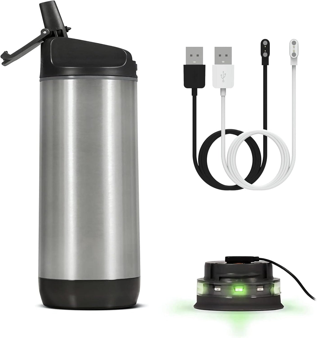 Smart Water Bottle Charger, 2Pack Charger Compatible for Hidratespark Pro/Hidratespark Pro Steel,Magnetic USB Charging Cable - Smart Water Bottle Accessories