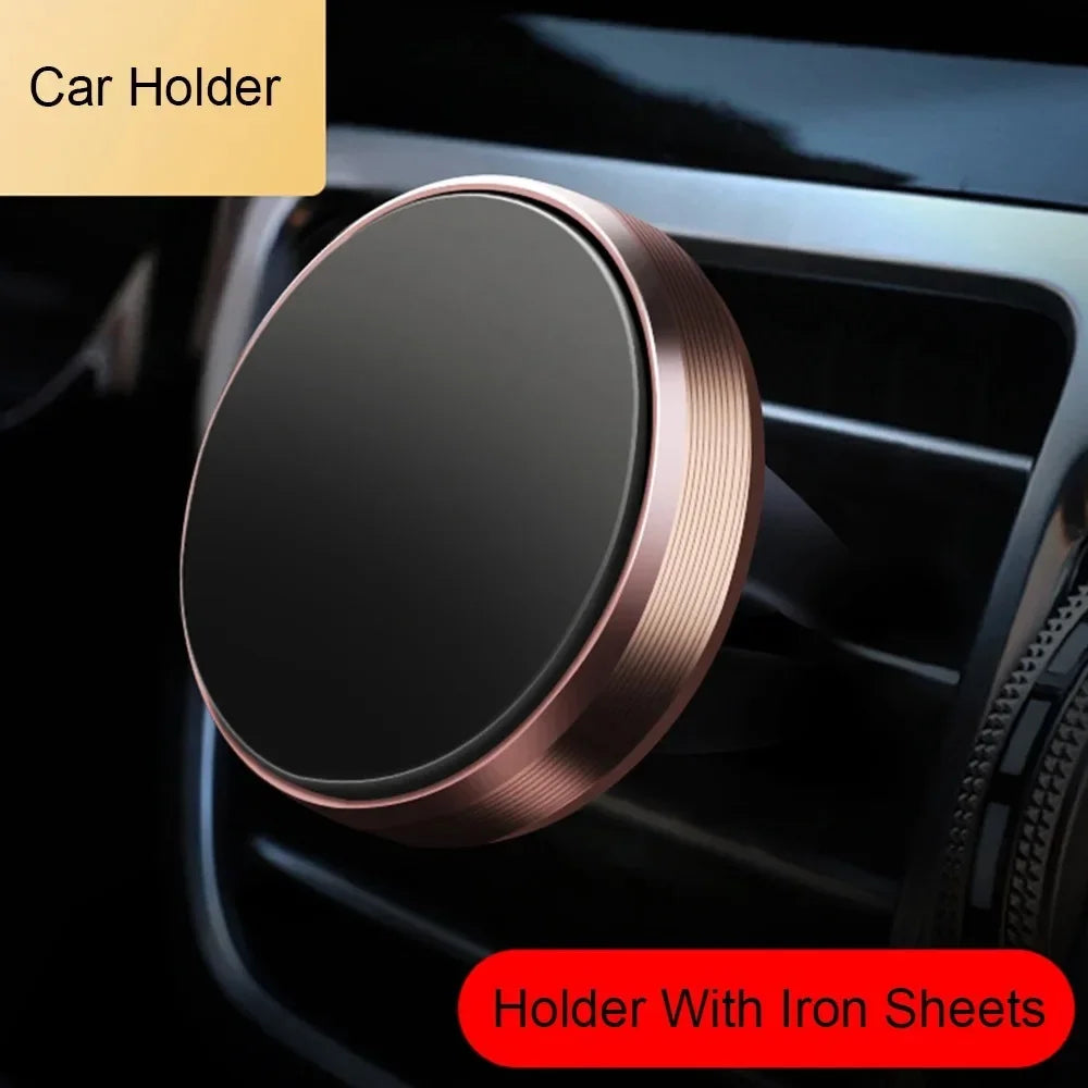 Universal Mobile Phone Air Vent Mount Holder in Car Magnetic Car Phone Holder Smartphone Stand Magnet Holder for Iphone Samsung