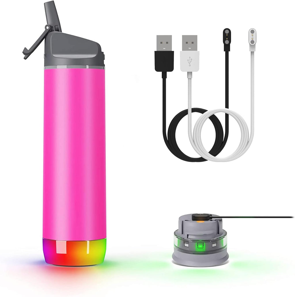 Smart Water Bottle Charger, 2Pack Charger Compatible for Hidratespark Pro/Hidratespark Pro Steel,Magnetic USB Charging Cable - Smart Water Bottle Accessories