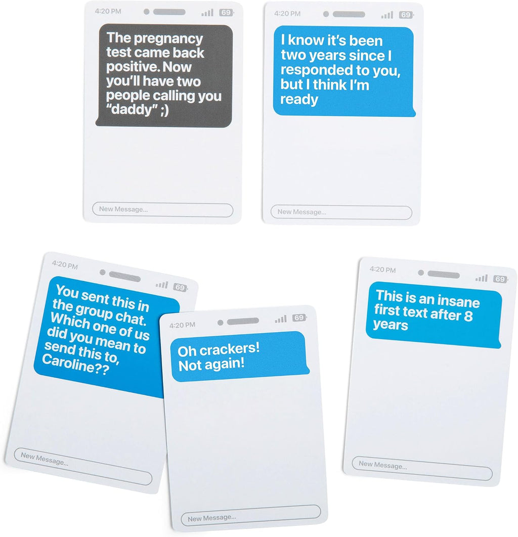 New Phone, Who Dis? Offline Text Message Party Game by Relatable