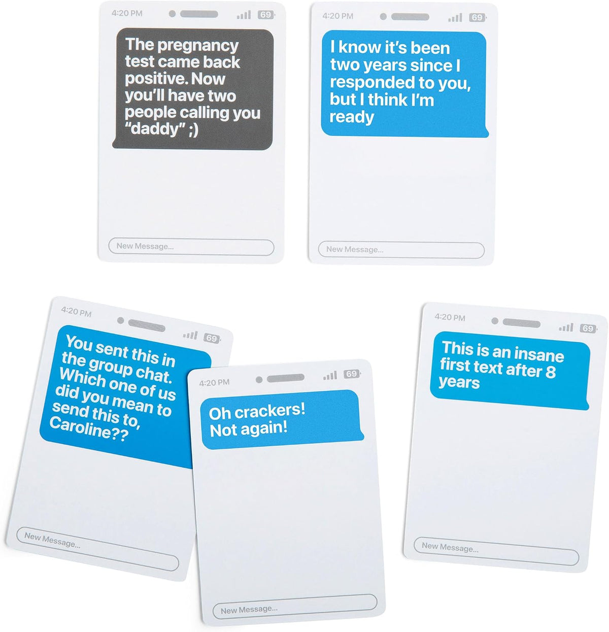 New Phone, Who Dis? Offline Text Message Party Game by Relatable