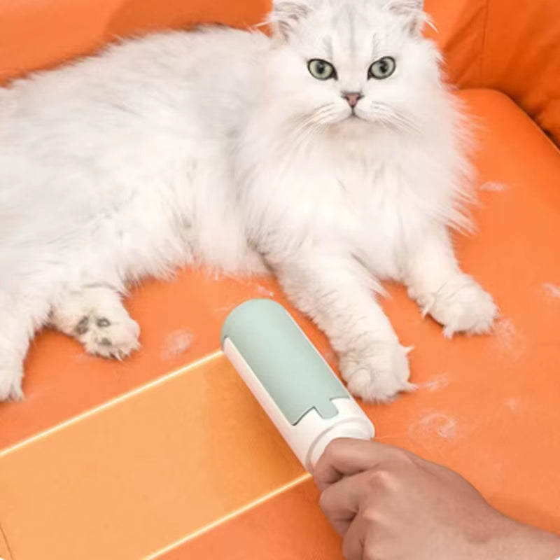 Pet Hair Remover Rolle Reusable Cat and Dog Hair Remover Brush, Portable Pet Hair Remover Cleaner Pet Hair Remover Rolle Reusabl