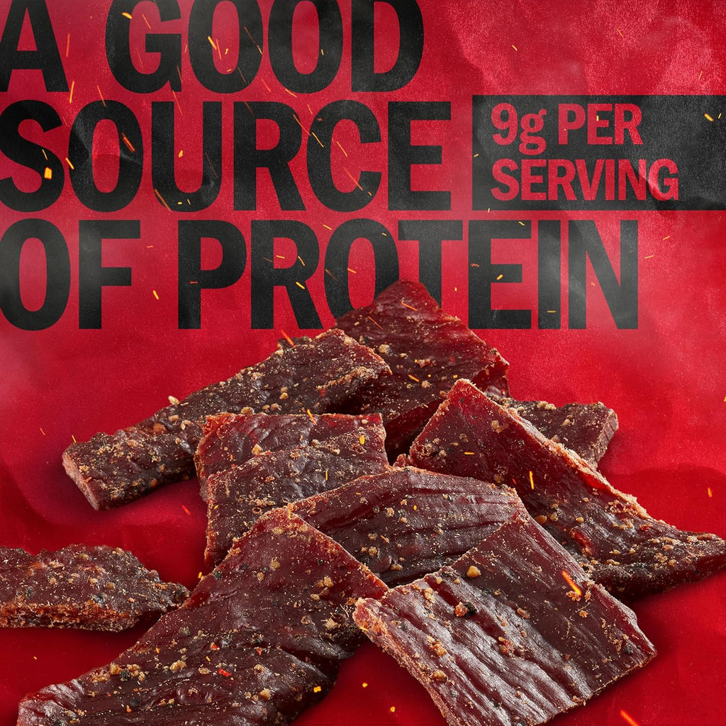 Beef Jerky - Peppered - 9 Oz (2 Pack)