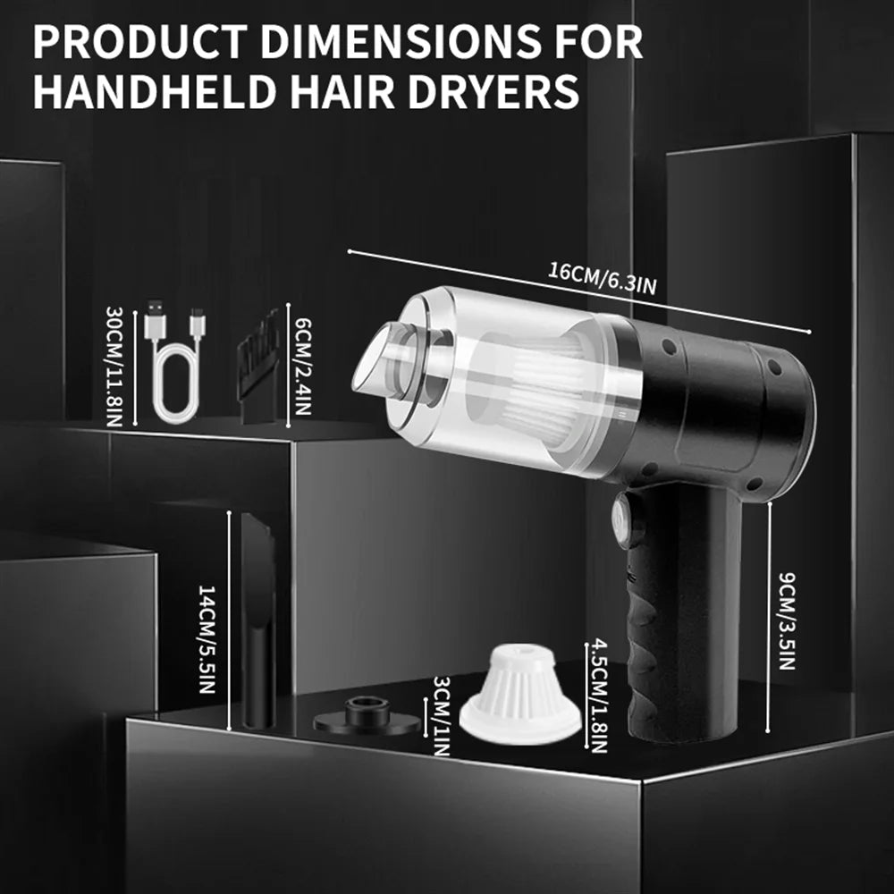 Portable Small Vacuum Cleaner for Multi Purpose Vehicles, Household Pump, Handheld Car Vacuum Cleaner