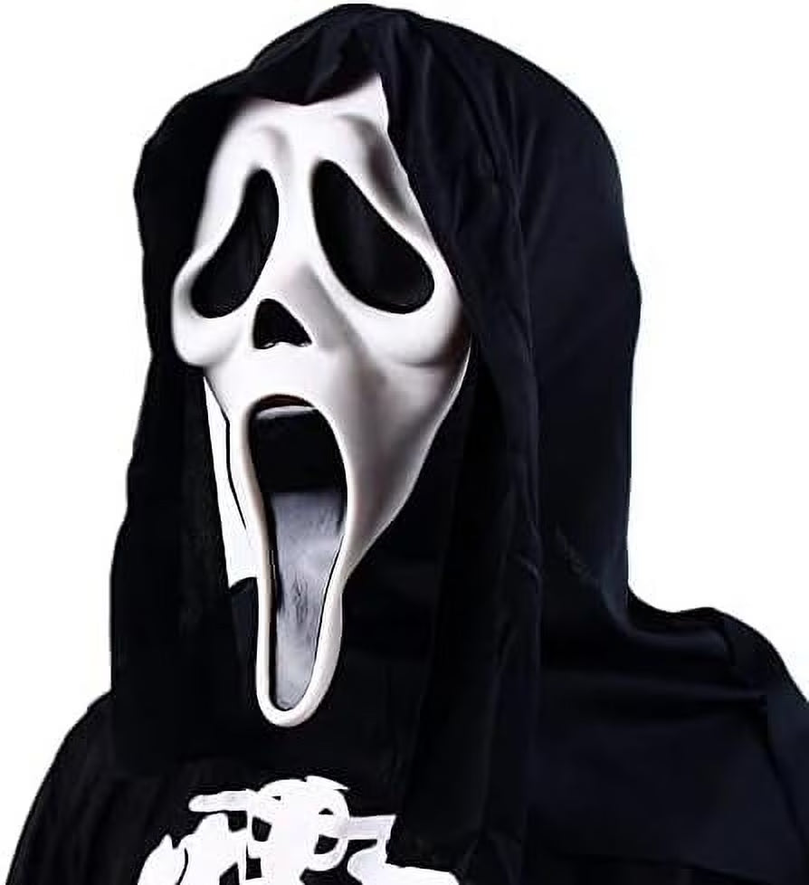 1Pc Skull Mask - Halloween Costume Spooky Face Cover
