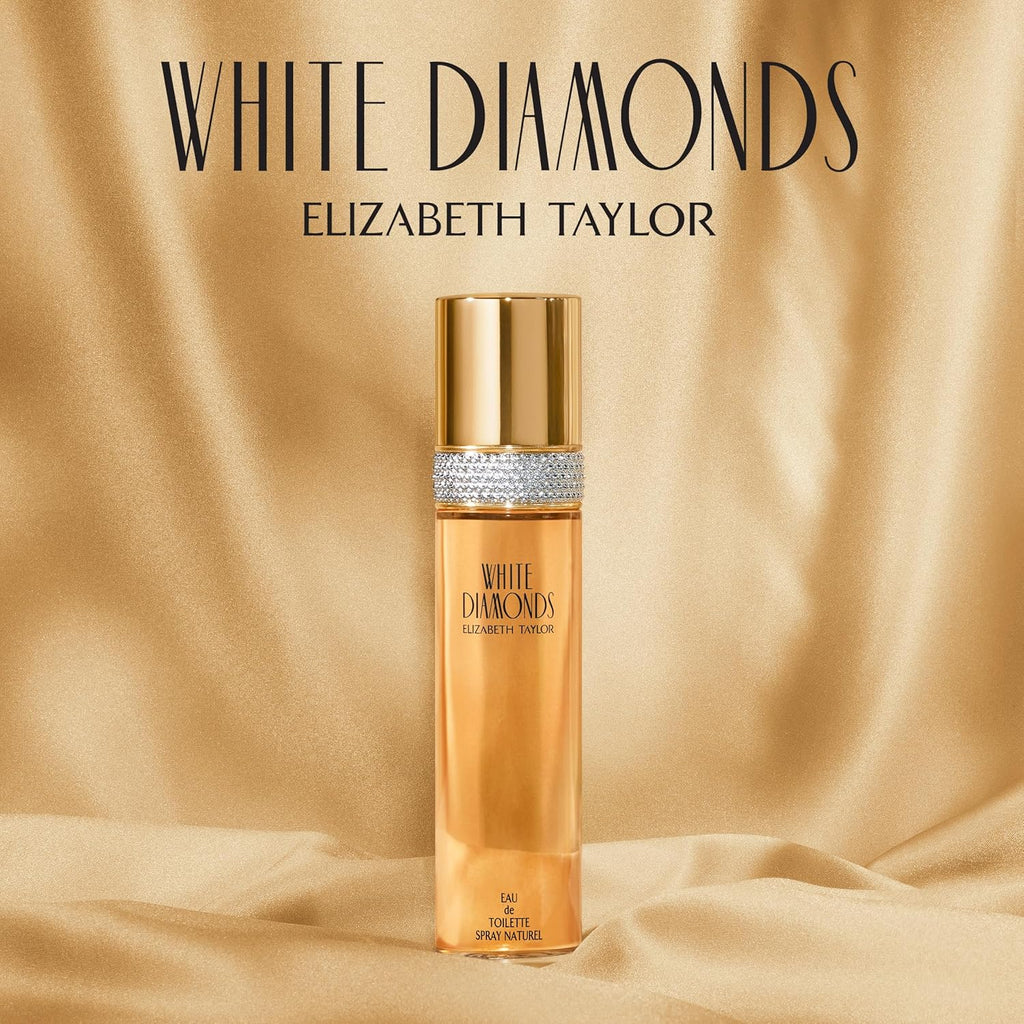 White Diamonds for Women Eau De Toilette Naturel Spray, 3.3 Fl Oz