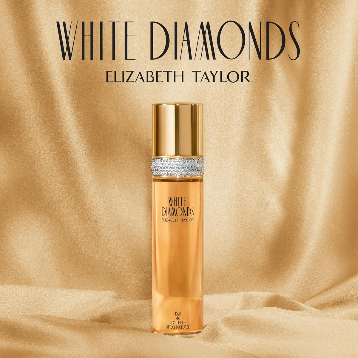 White Diamonds for Women Eau De Toilette Naturel Spray, 3.3 Fl Oz
